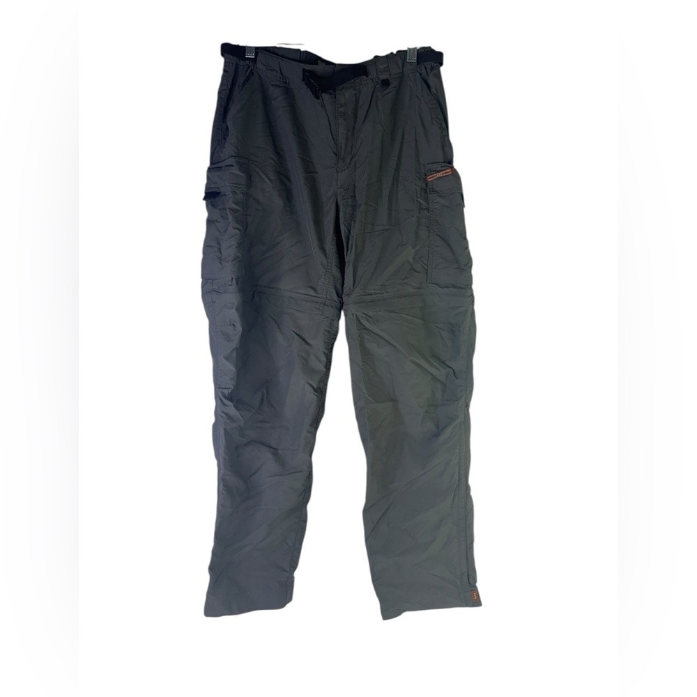 REI Co-op Sahara convertible pants in a dark gray size 12